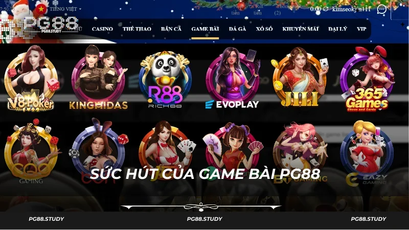 Khám phá sức hút của sảnh cá cược tại PG88