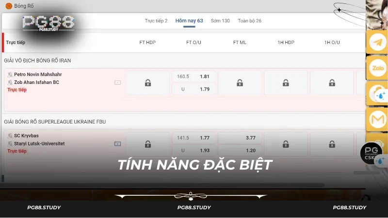 Bóng rổ đang là game cá cược xu hướng mới tại PG88 